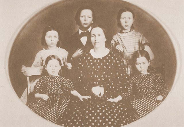 Ferris family portrait 1863