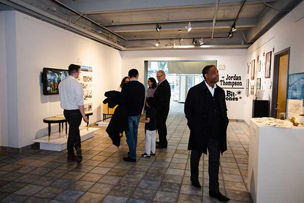 Patrons at the Artery