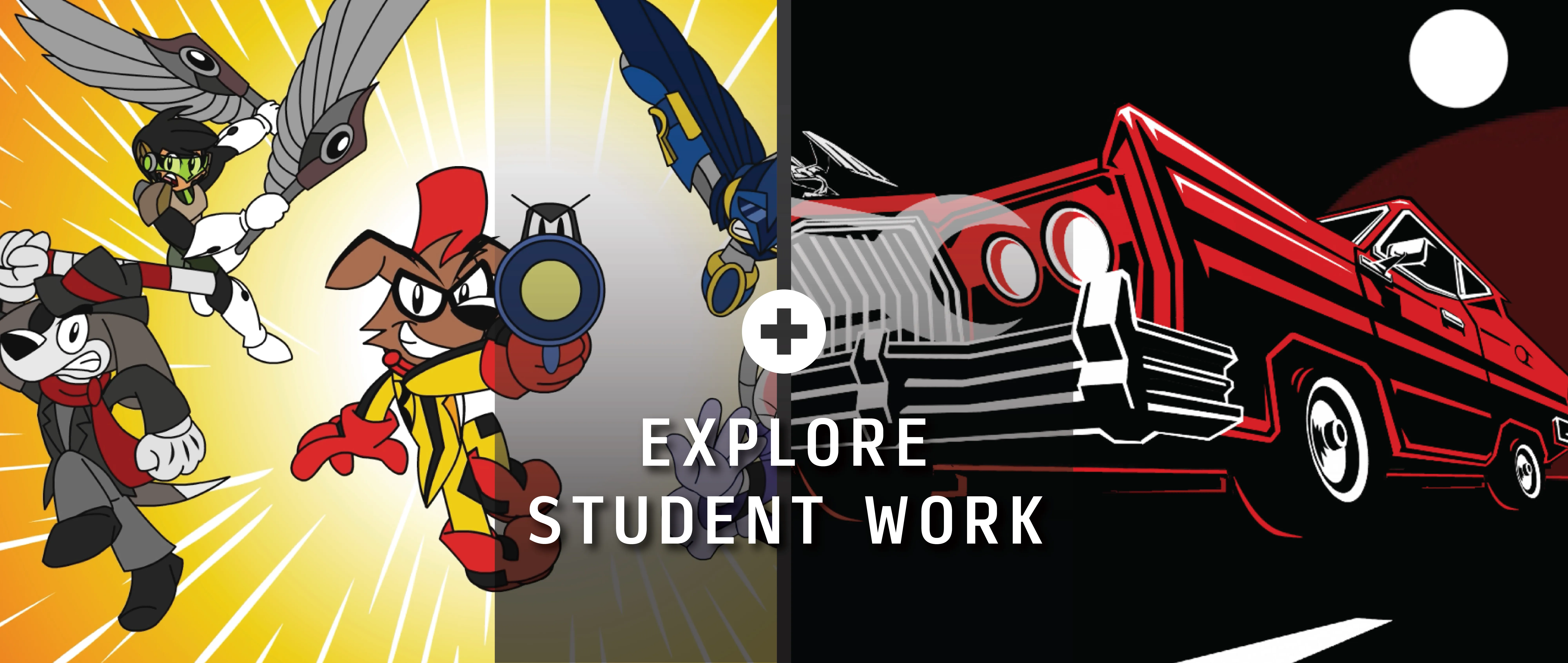 digital art and design student work gallery