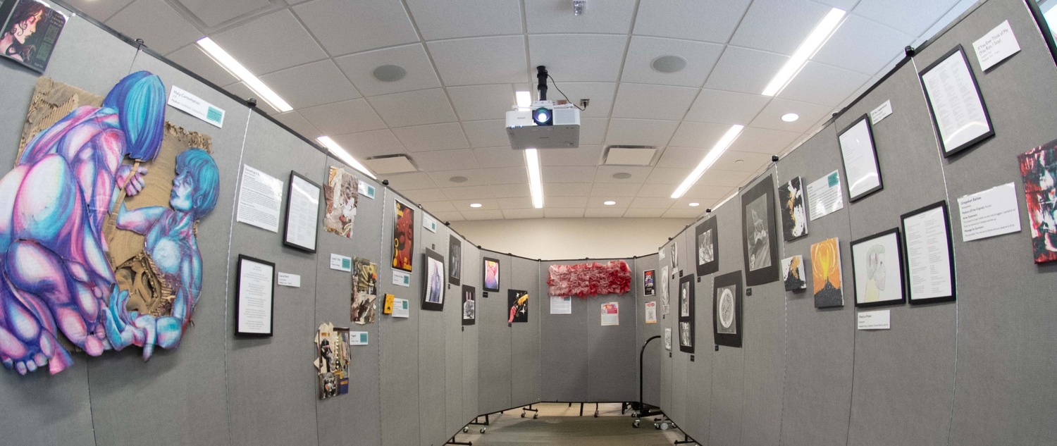 Snapshot of the annual exhibit display