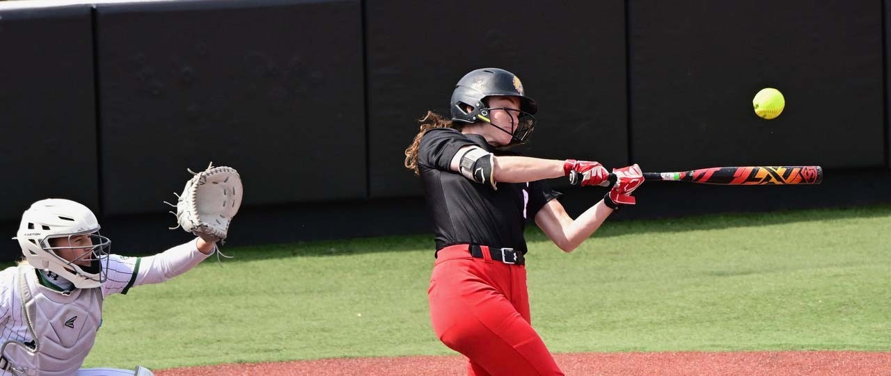 Action shot of Gillard