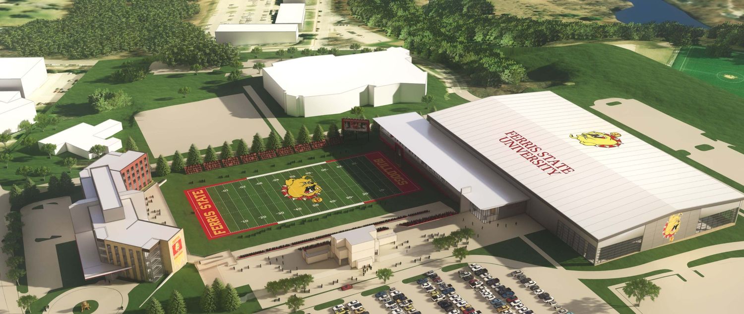 3D model image of the Indoor Activities Complex