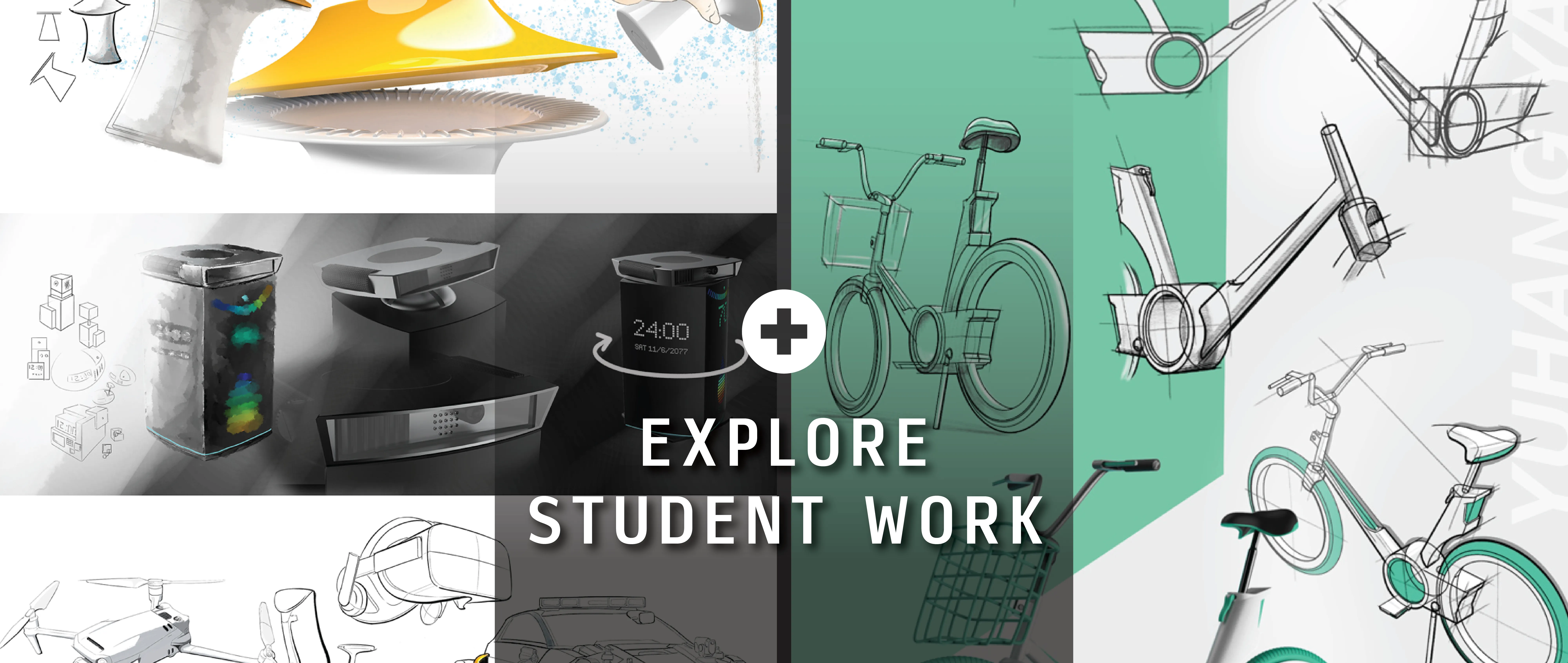 product design student work gallery