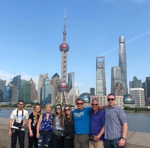 Ferris students in China