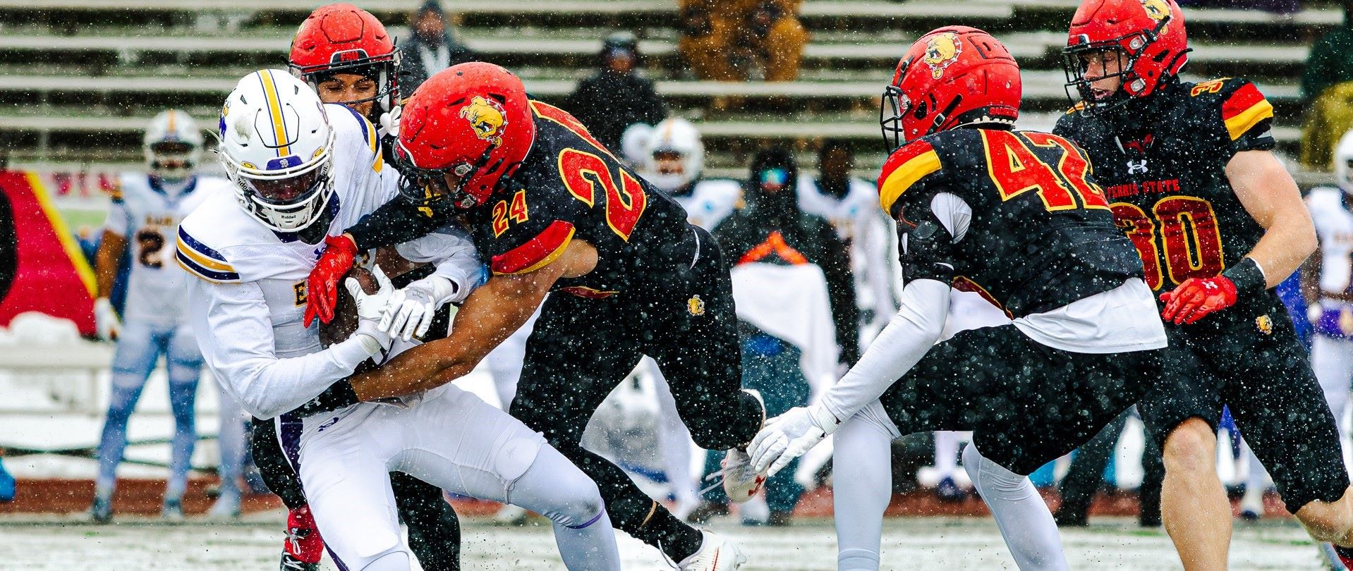 Action shot of Jake Price