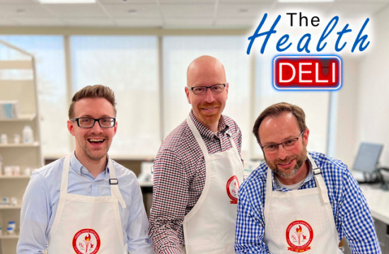 Hosts of the Health Deli podcast