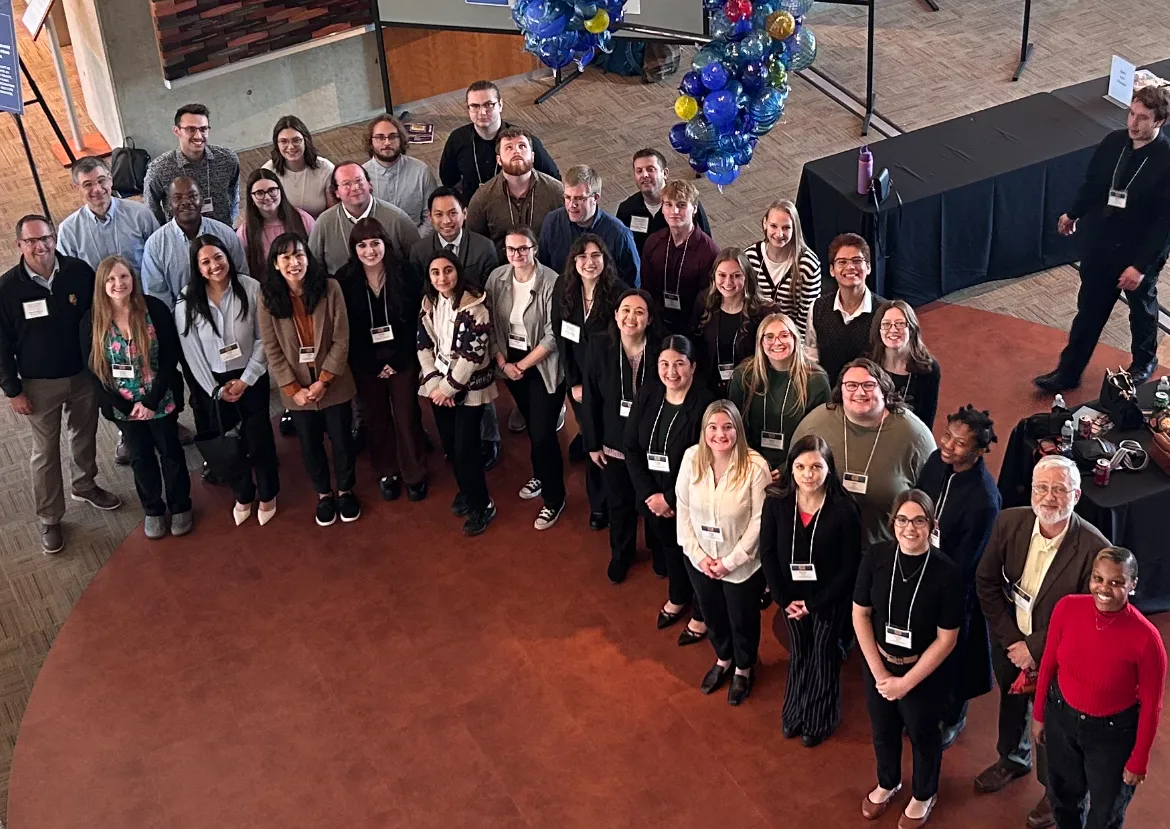 Ferris State students and faculty attending the Van Andel Undergraduate Research Conference