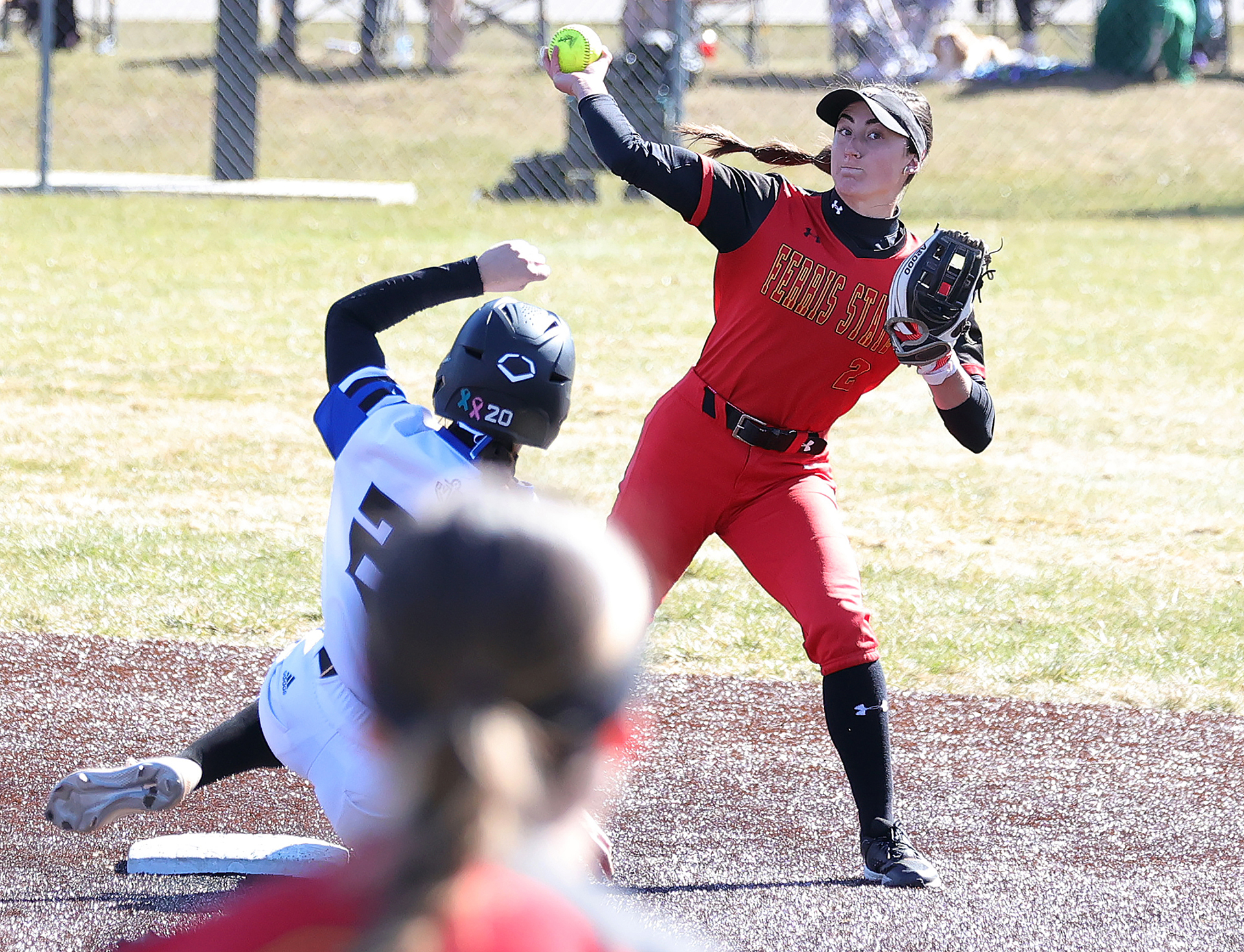 Jadyn Joseph plays a big role for improving Ferris State softball program