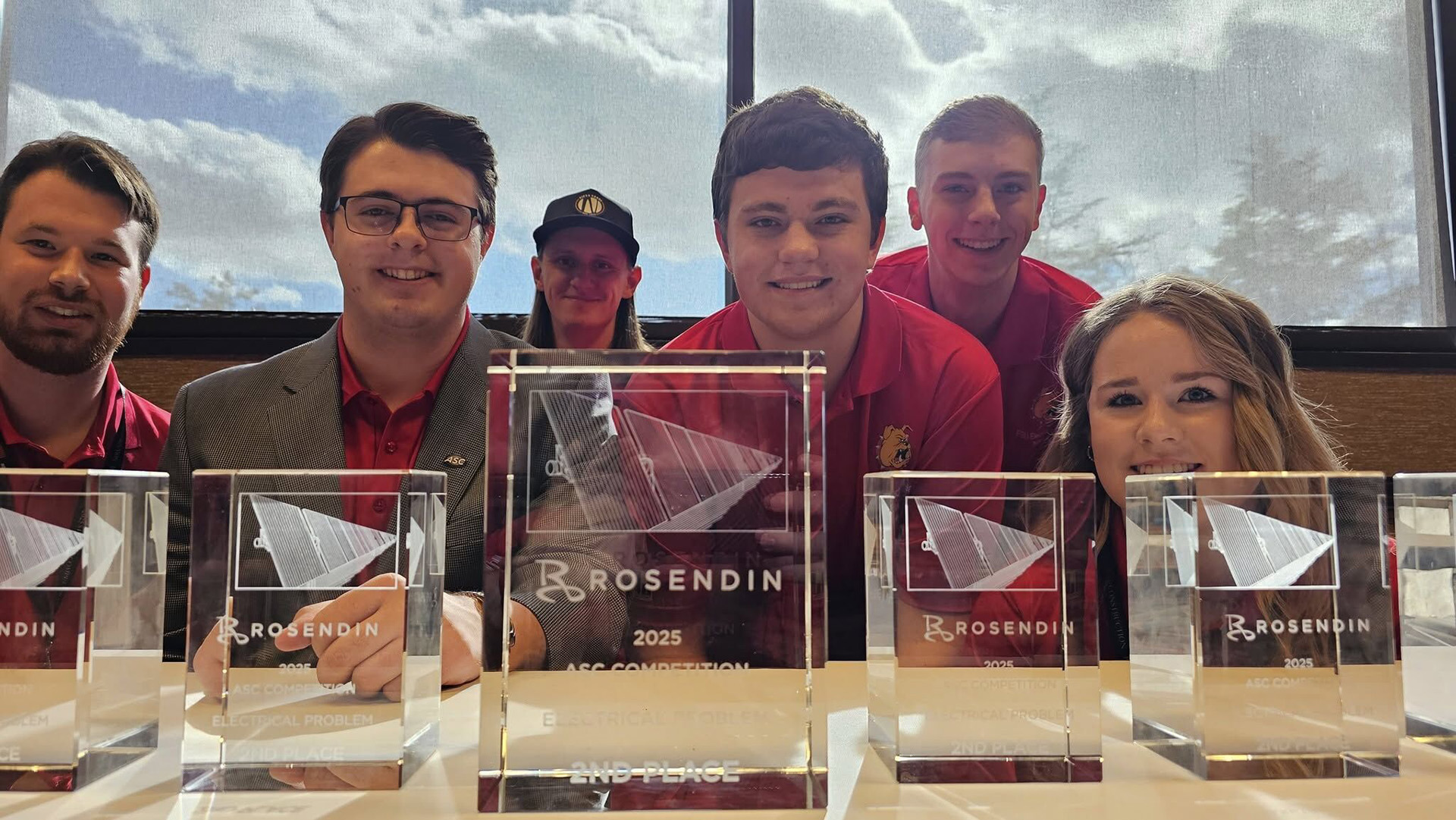 Ferris State team placed second in regional electrical construction competition