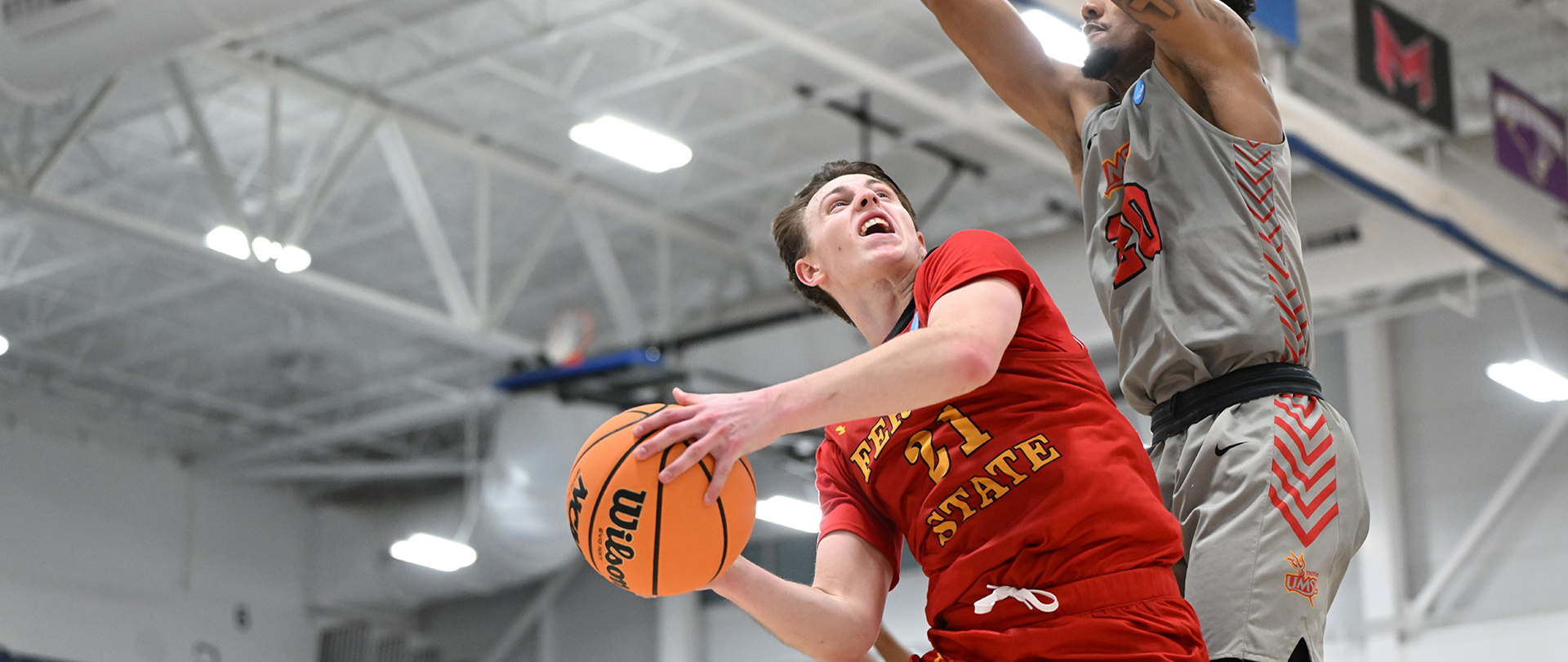 Ferris State senior guard Ethan Erickson