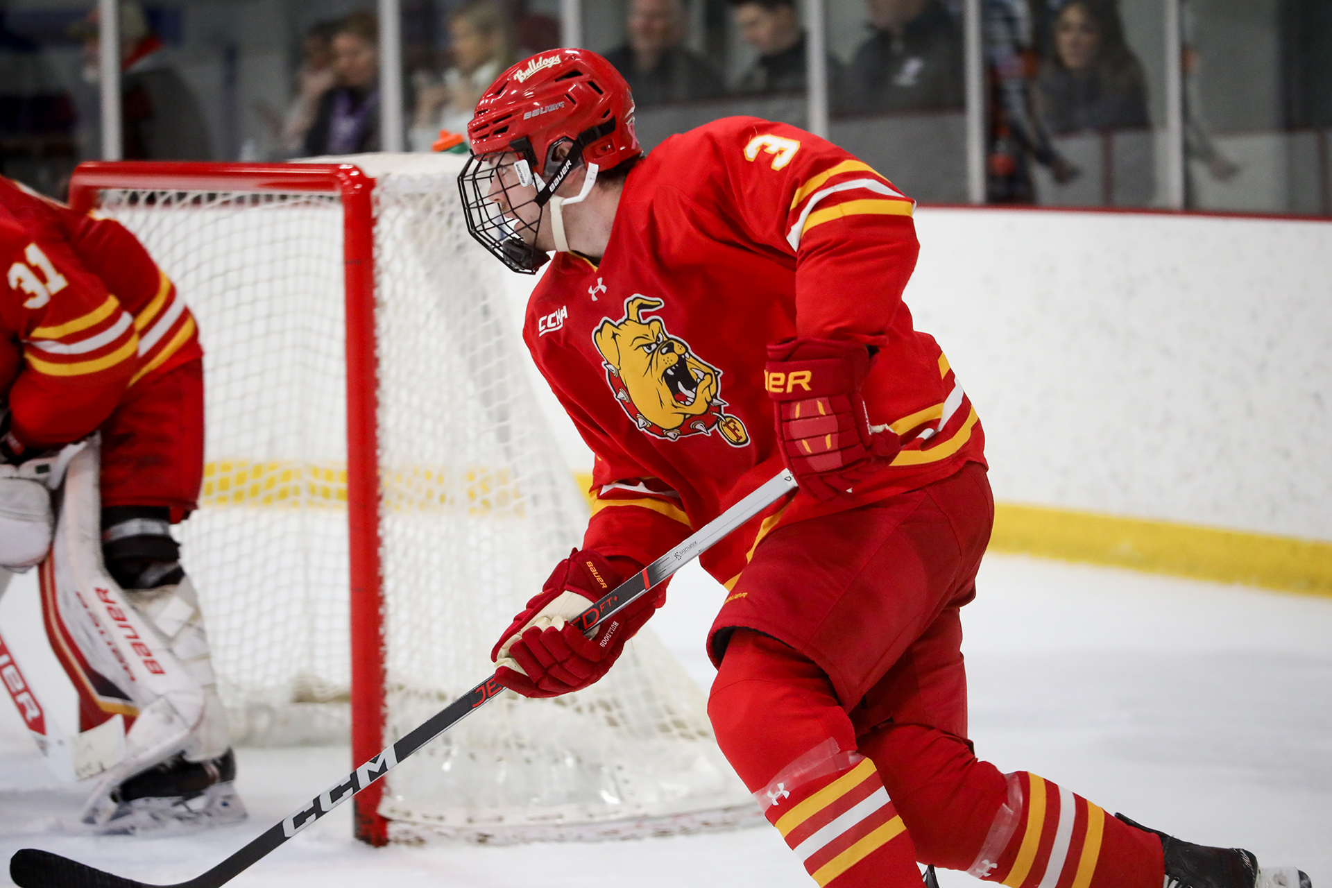 Ferris State rookie Logan Heroux honored